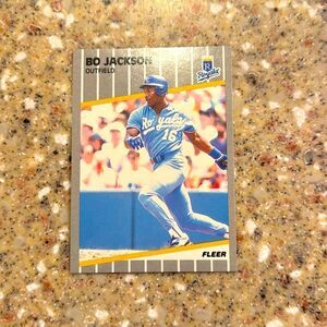 1989 Fleer Bo Jackson #285 Mint Condition